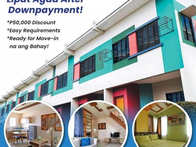 how much is a down payment on a townhouse