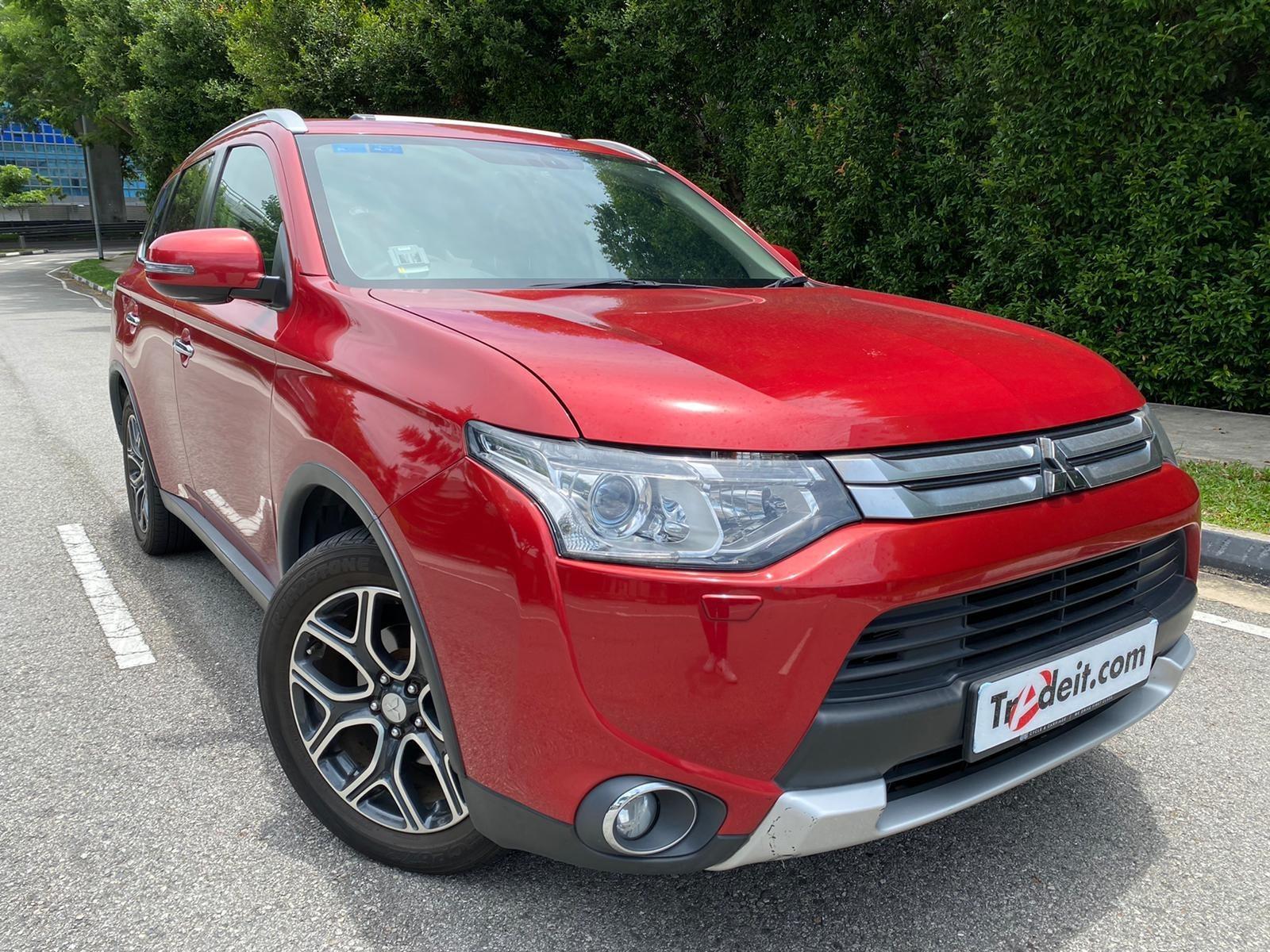 Mitsubishi Outlander 2 4 Cvt Abs D Cars Used Cars On Carousell
