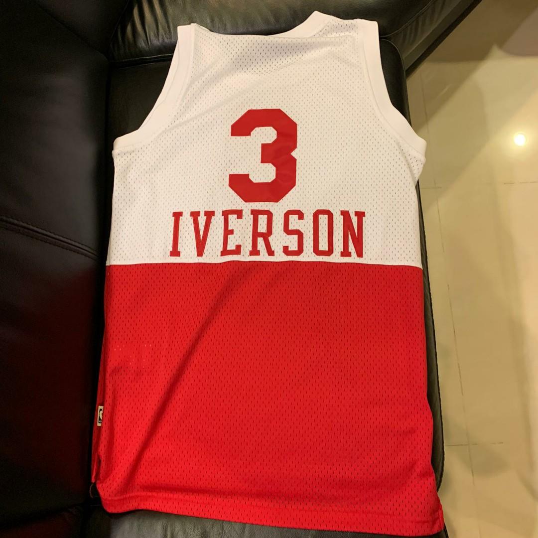 Adidas NBA Allen Iverson 10th anniversary 76ers Hardwood Classic Jersey
