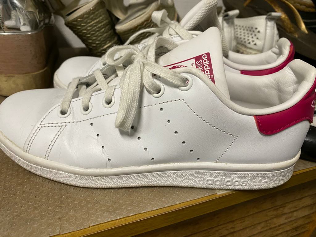 Adidas Stan Smith Hot Pink Sneakers 