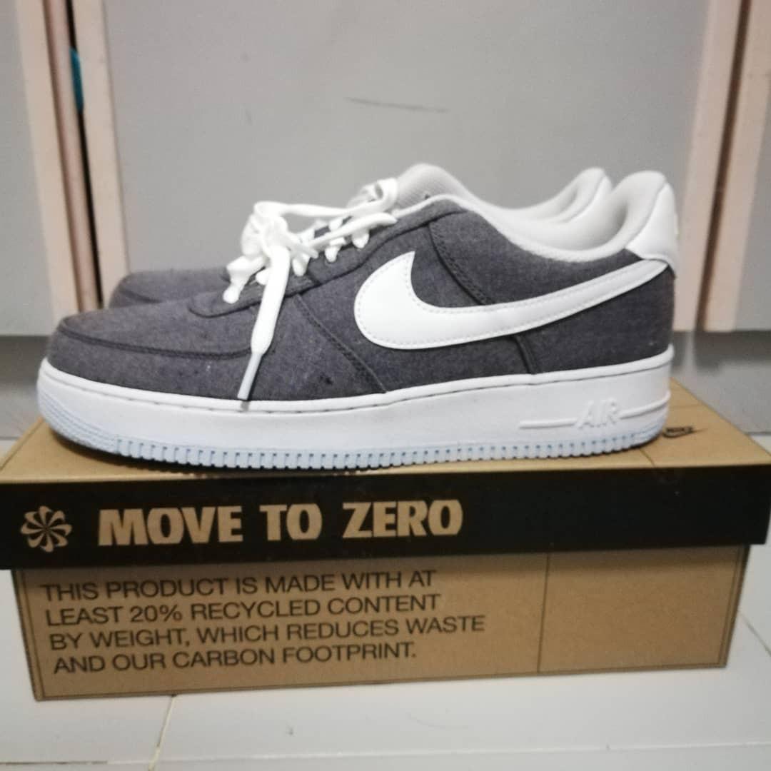 nike air force 1 canvas grey