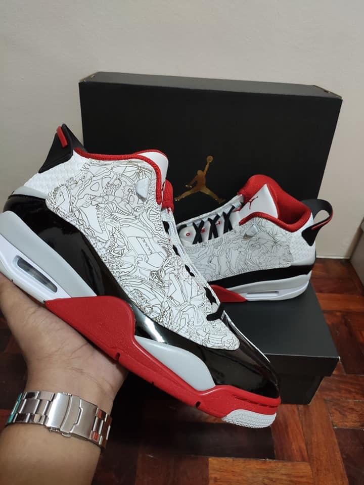 AIR JORDAN DUB ZERO RED HYBRID Men s Fashion Footwear Sneakers
