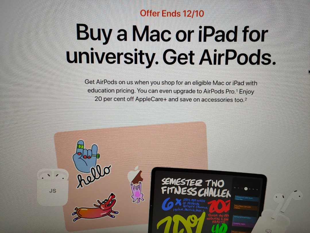 Apple Student Discount Bulletin Board Looking For On Carousell