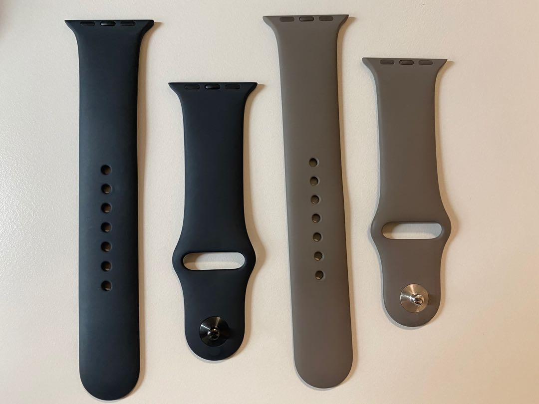 Apple Watch strap 40mm black and coastal grey