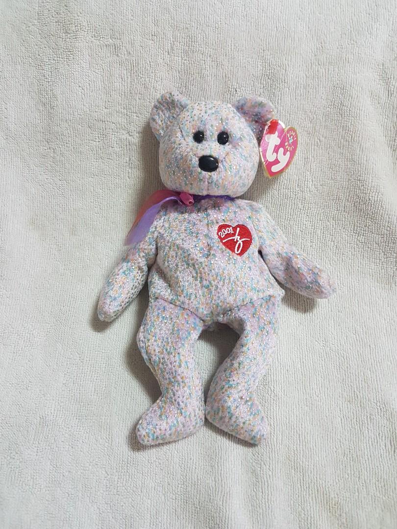Authentic Rare Vintage TY Beanie Babies Collection 2001
