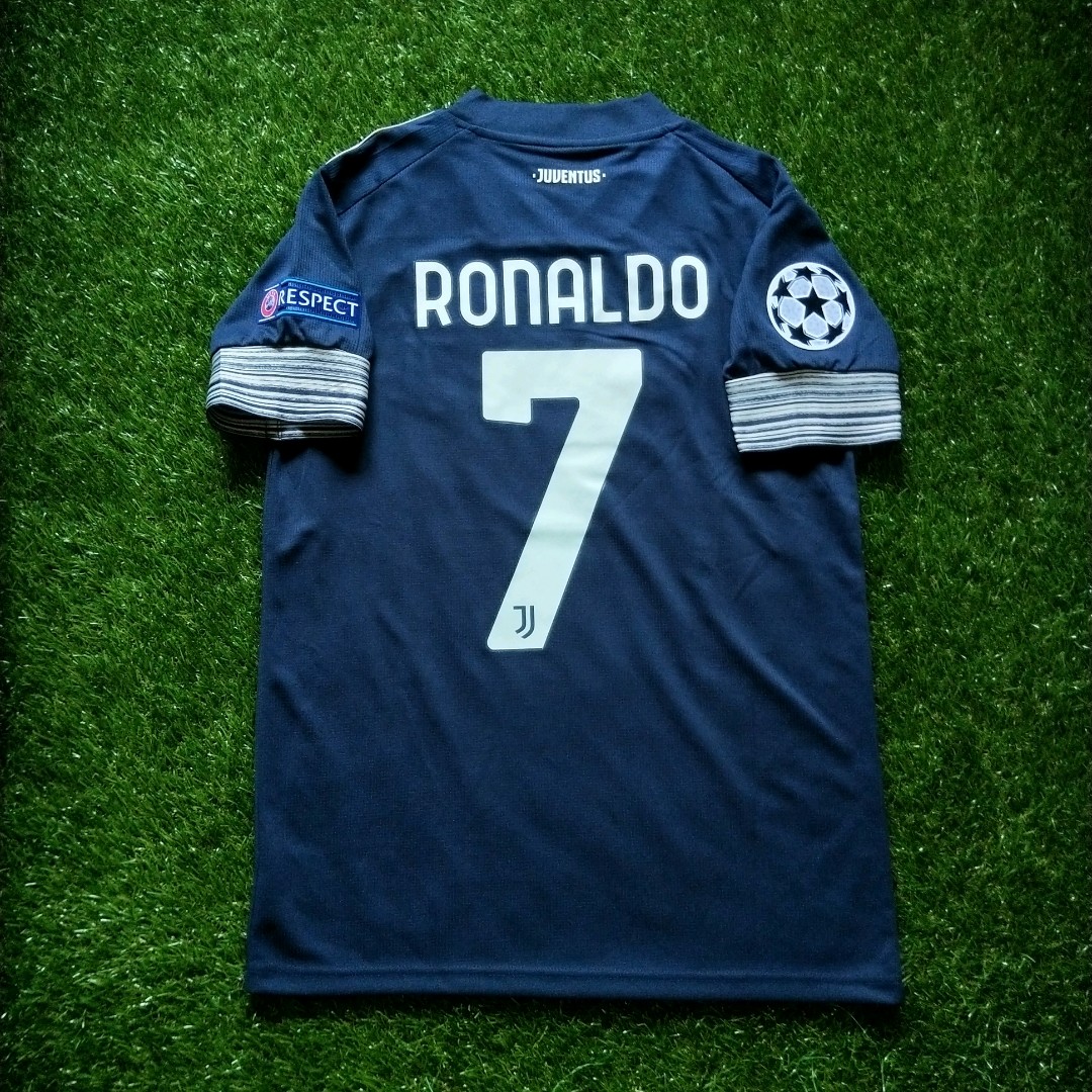 Bnwt Ronaldo Juventus 20 21 Away Jersey For Sales Size S Sports Sports Apparel On Carousell