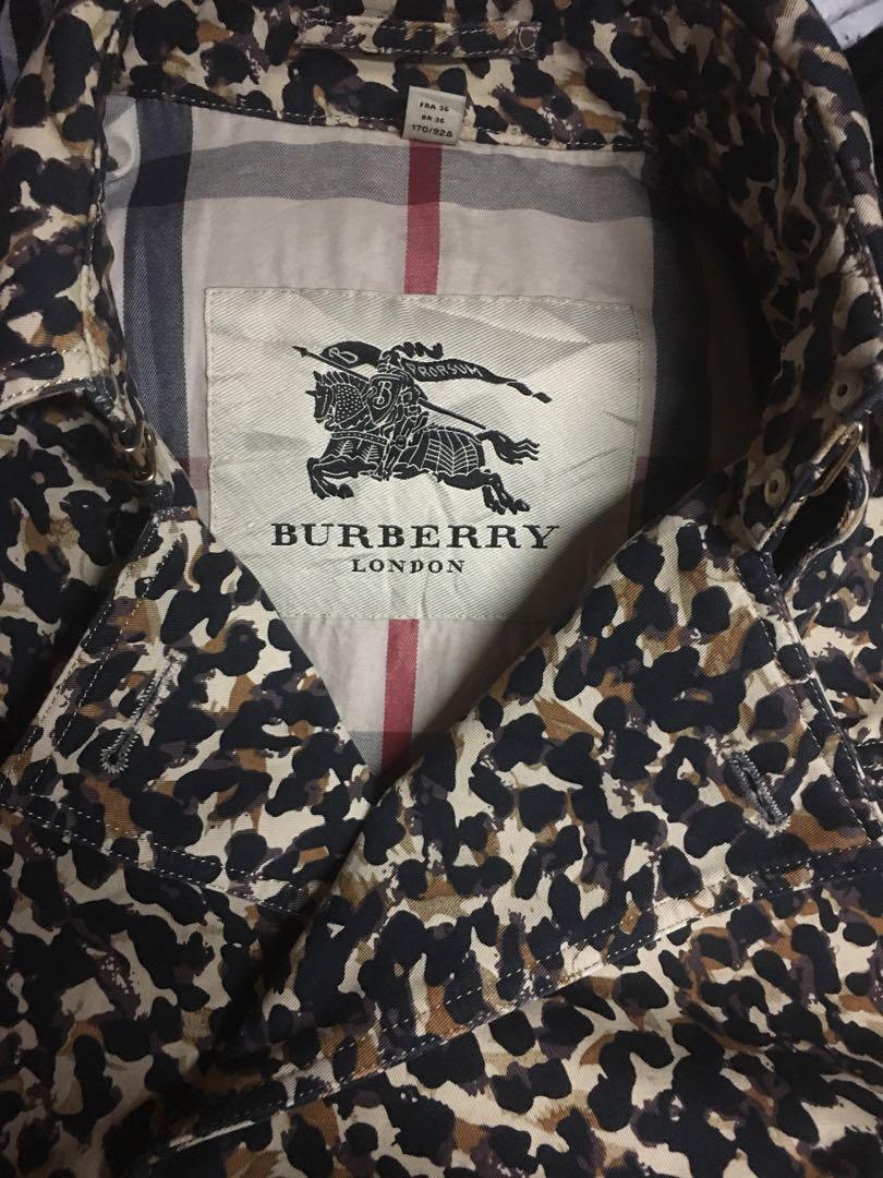Burberry Leopard Print Coat Women s Fashion Coats Jackets and