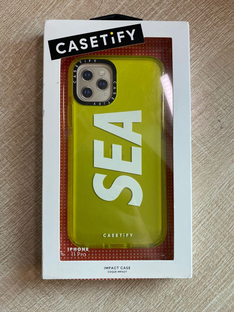 Casetify X Wind and Sea iPhone 11 Pro Case, 手提電話, 電話＆平板 