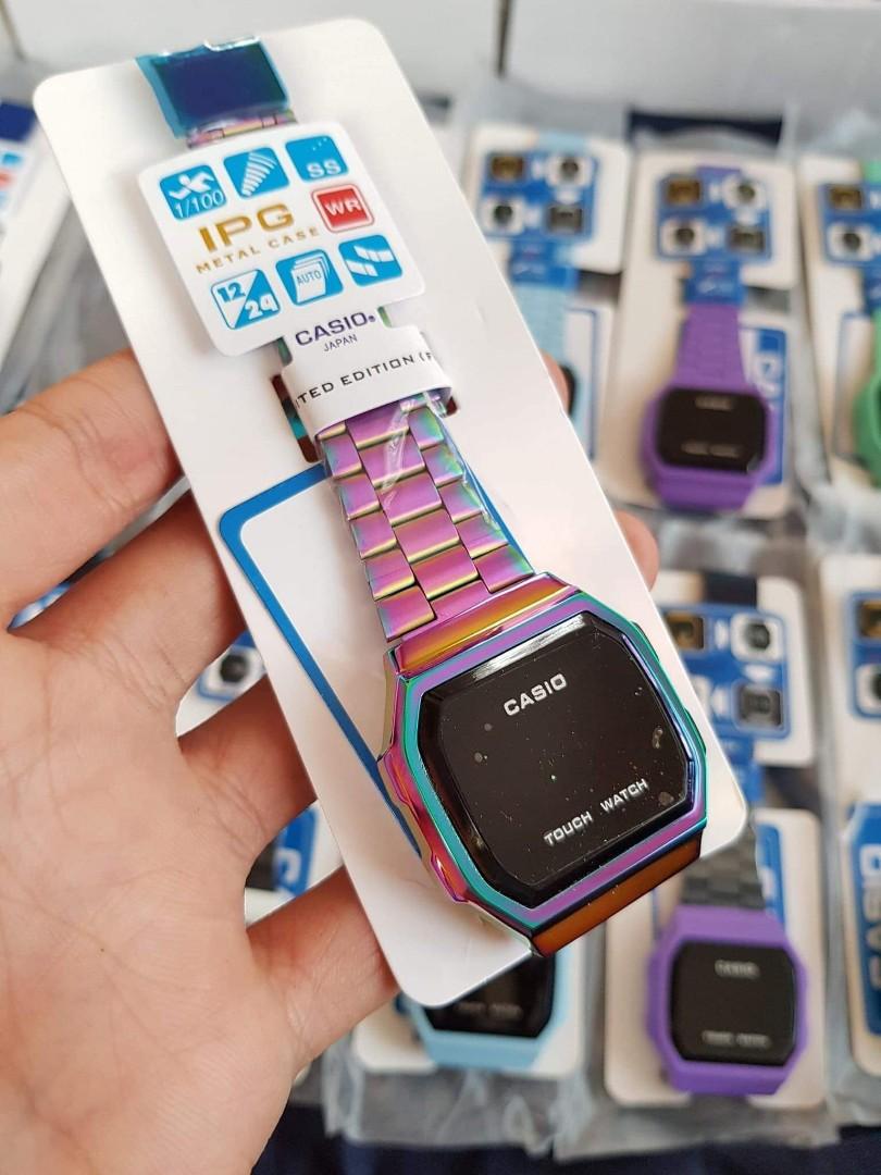 Casio touch watch