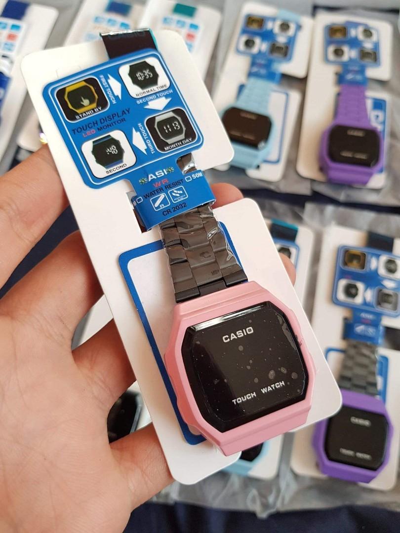 Casio touch watch