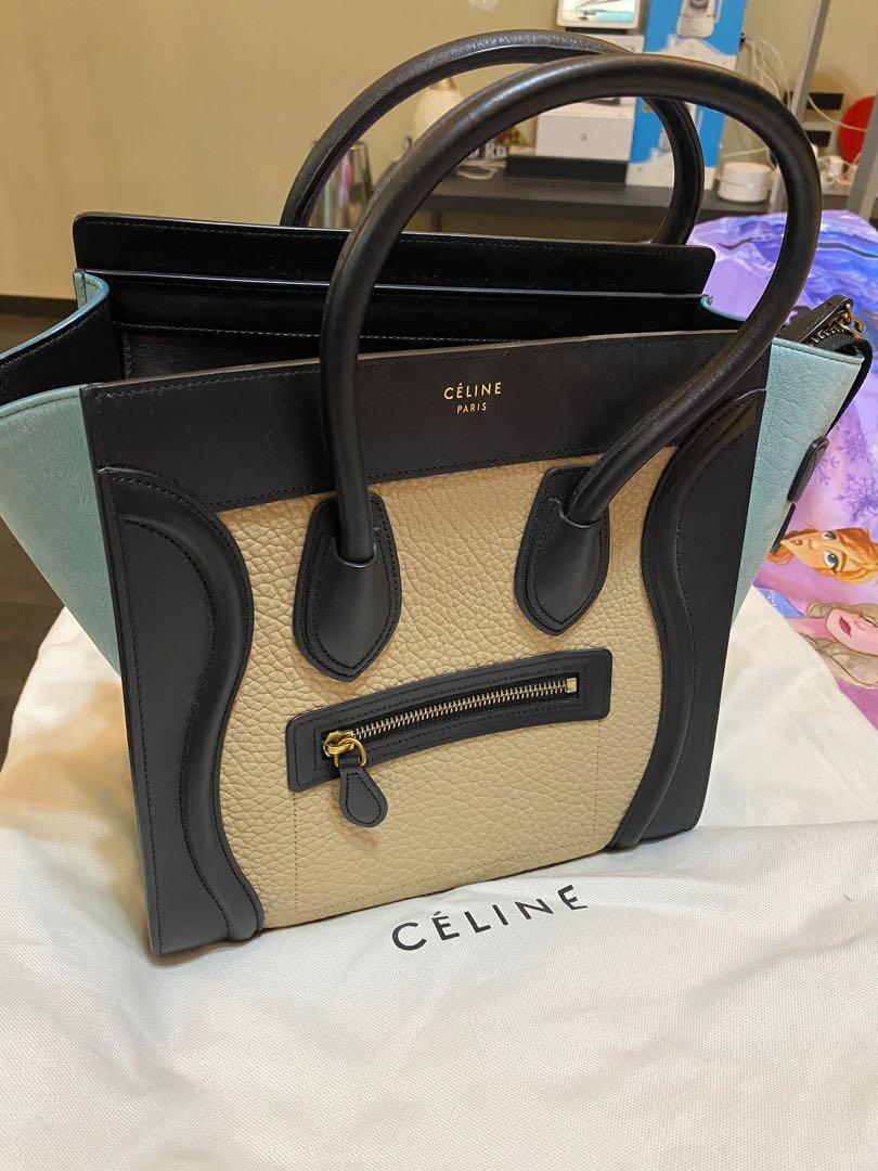 Celine micro tricolor outlet