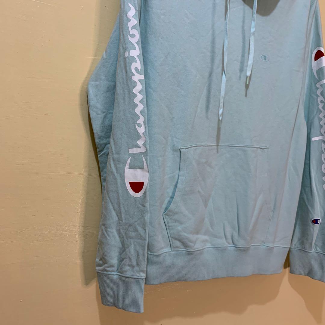 Champion hoodie (mint green), Men's 