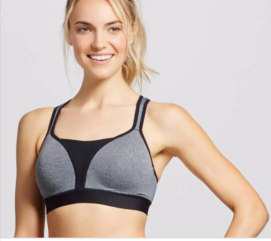 Champion Spot Comfort Full Support Sports Bra Size L Sports Athletic Sports Clothing On Carousell
