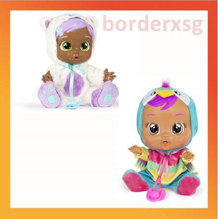 Chk Cry Babies Loretta Baby Doll Pink Teal Yellow Cry Babies Pearly Gets Sick Feels Better Hobbies Toys Toys Games On Carousell