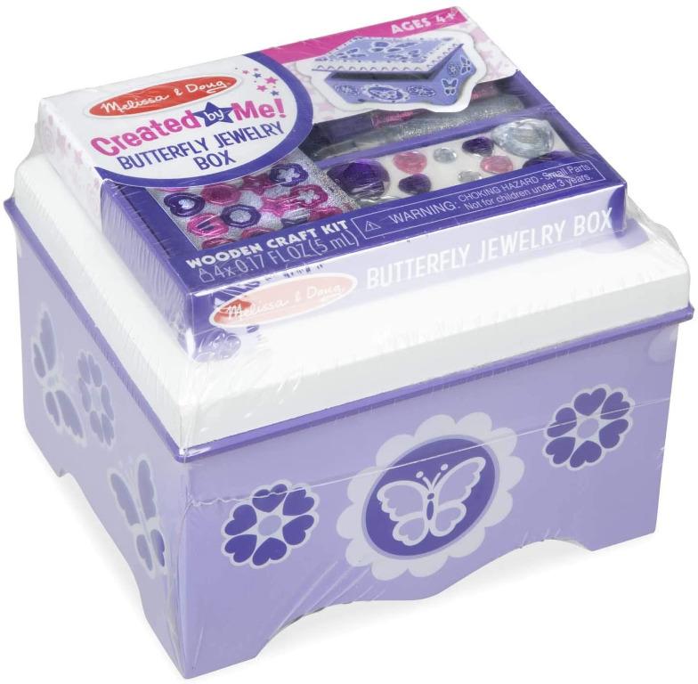 chk Melissa Doug Butterfly Jewelry Box Hobbies Toys Toys