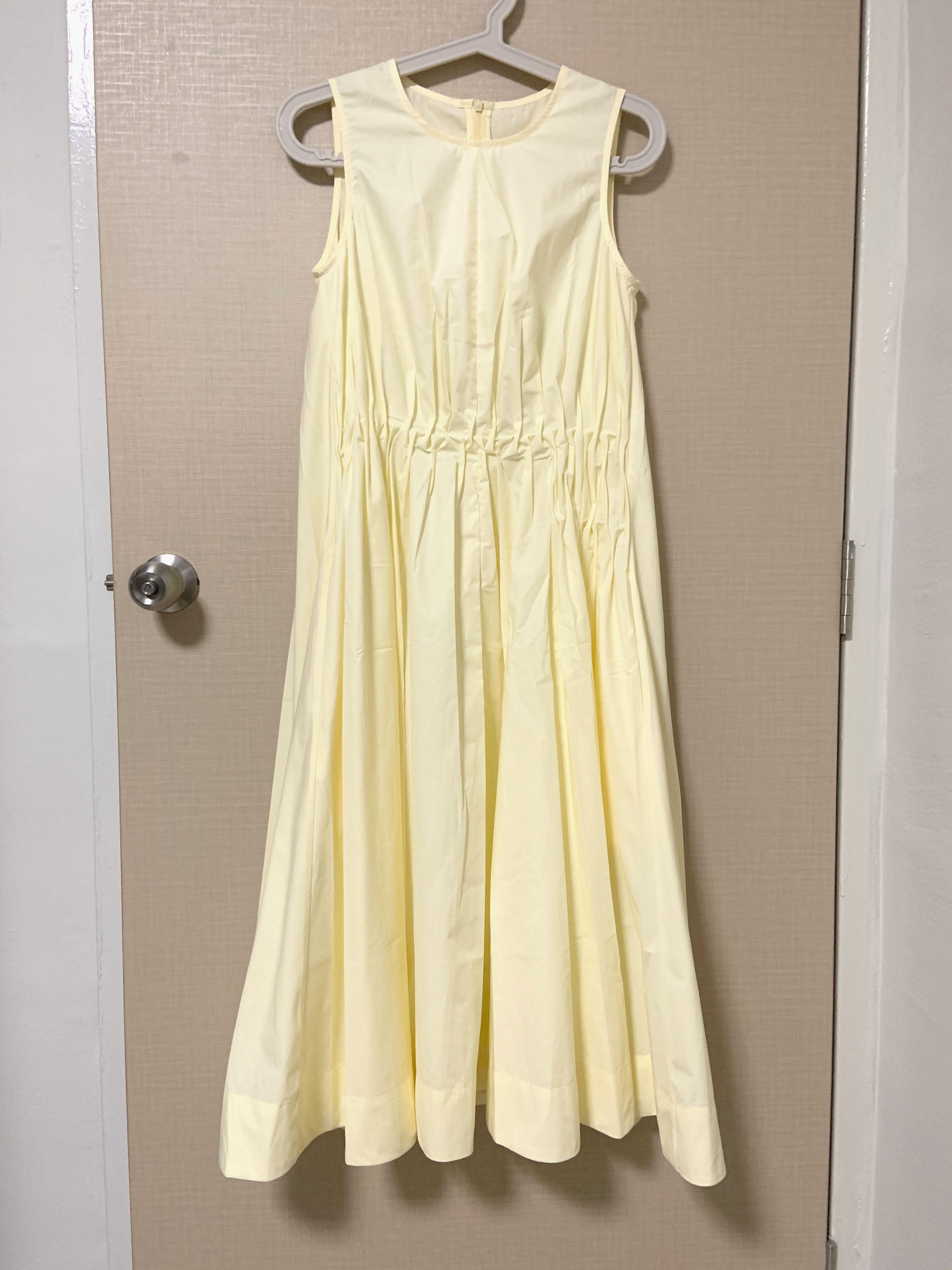 Cos gathered sleeveless dress new arrivals