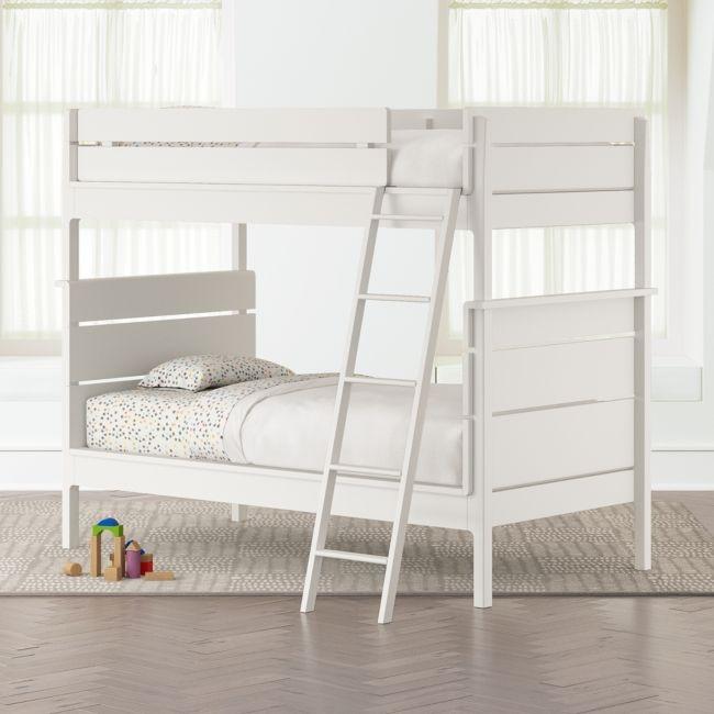 Crate Barrel Kids Twin Size Bunk Bed Furniture Beds Mattresses On Carousell