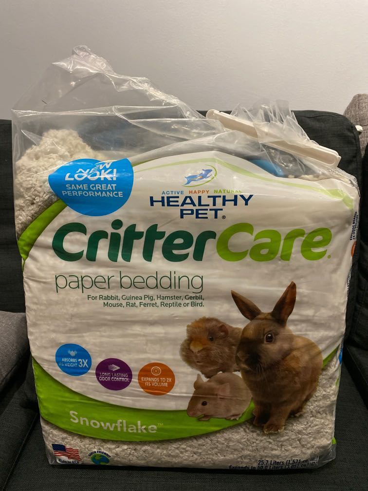 Critter care bedding (20 used), Pet Supplies, Homes & Other Pet