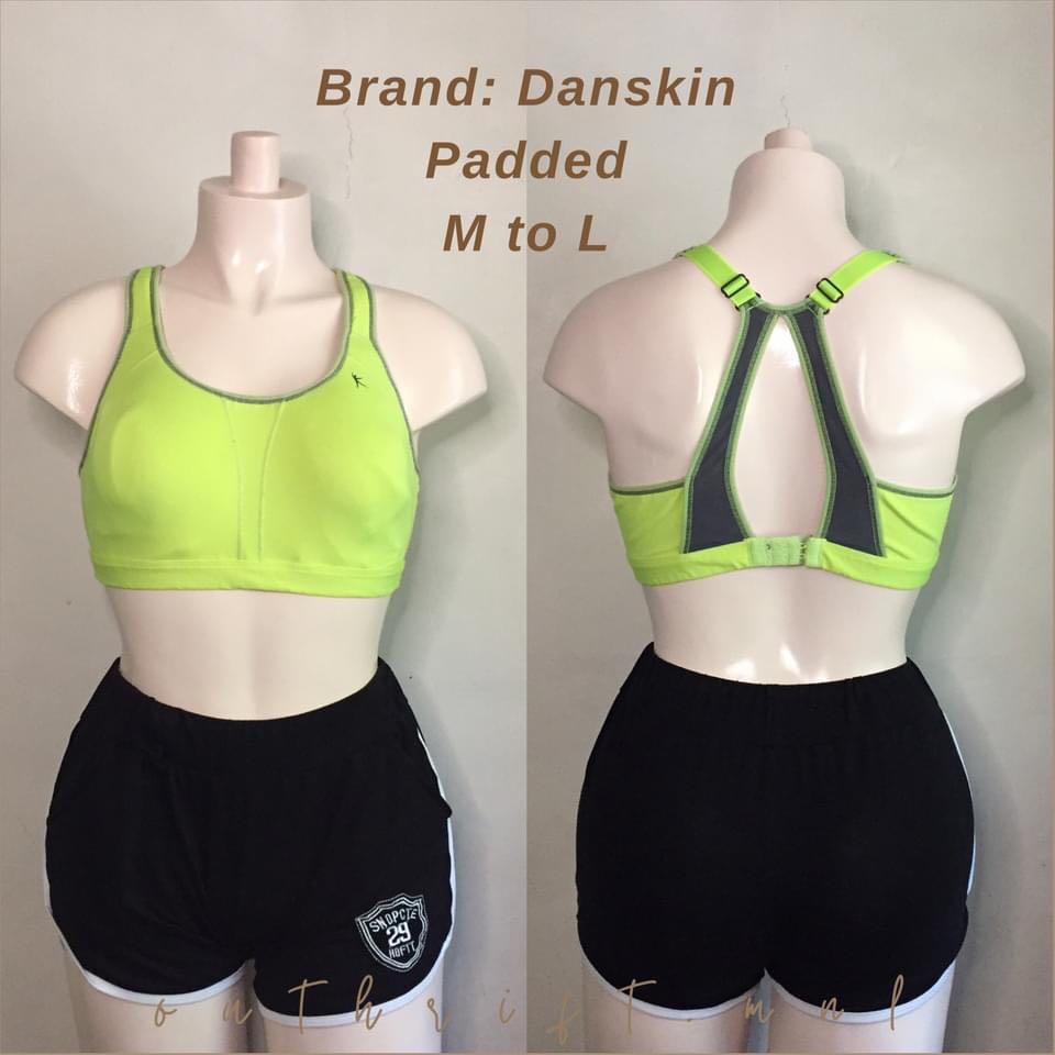 sports bras danskin