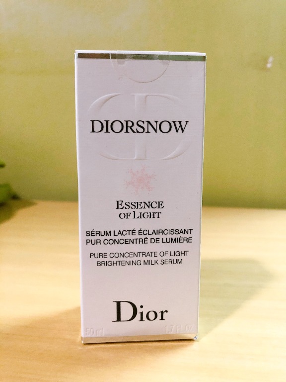 Diorsnow essence of light brightening milk deals serum review