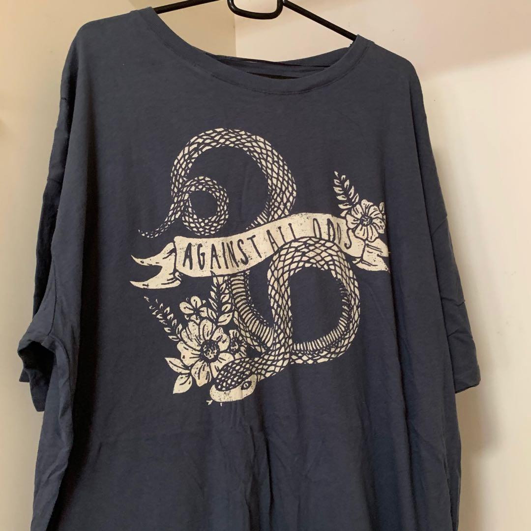 Factorie Graphic T Shirt Dress Women s Fashion Tops Sleeveless