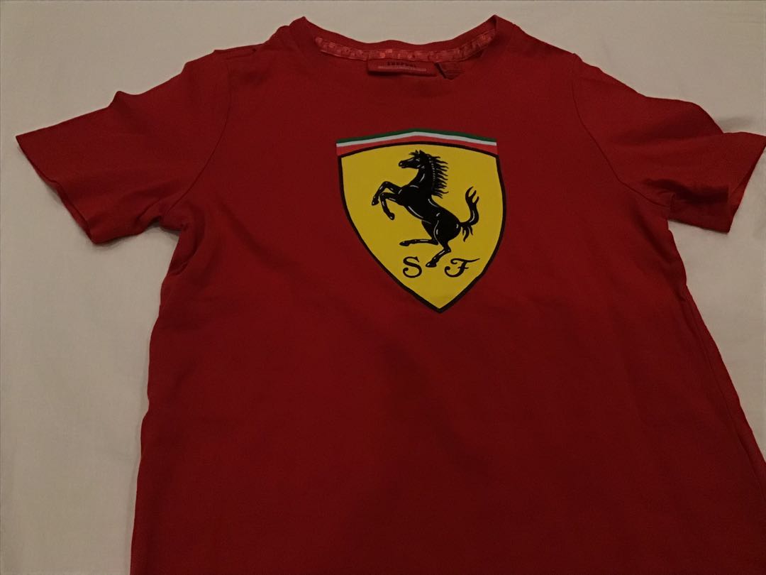 ferrari red shirt