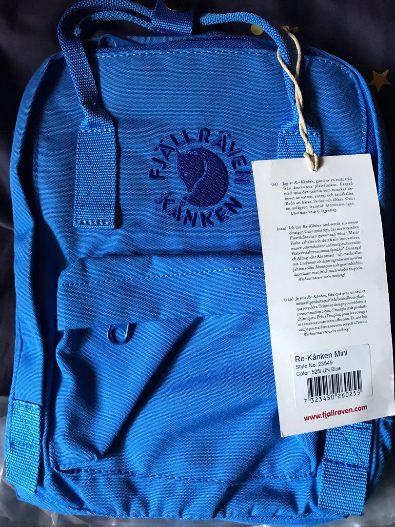 blue mini kanken