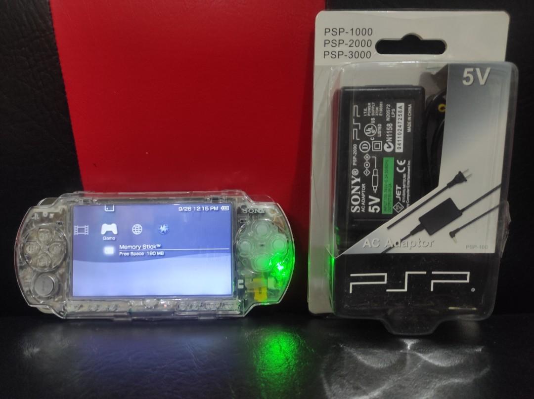 For Sale Swap Psp 00 Slim Transparent White Cfw 6 61 4gb Video Gaming Video Game Consoles Others On Carousell