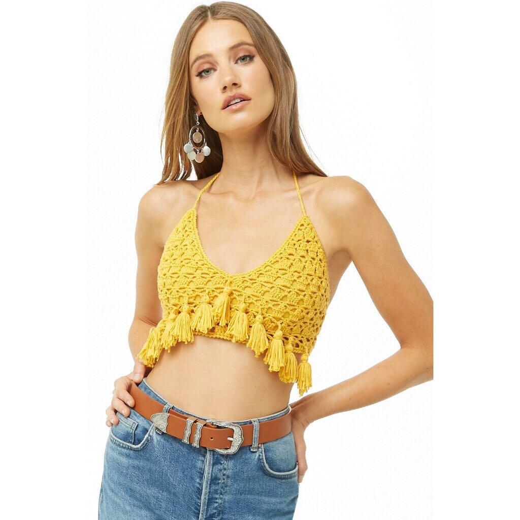 Crochet bikini shop set forever 21