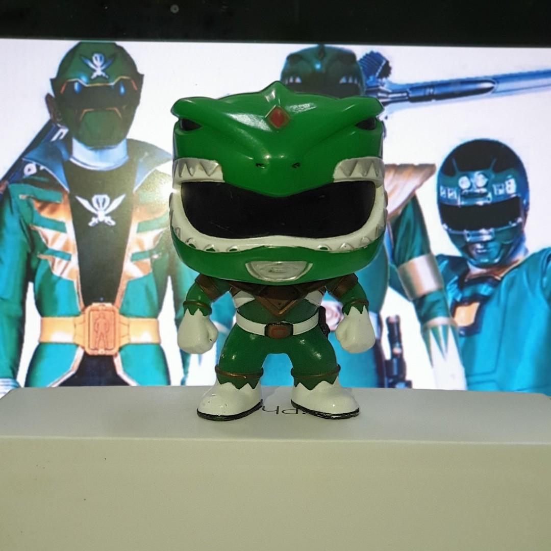 Funko Power Rangers Green Hijau Toys Games Action Figures Collectibles On Carousell