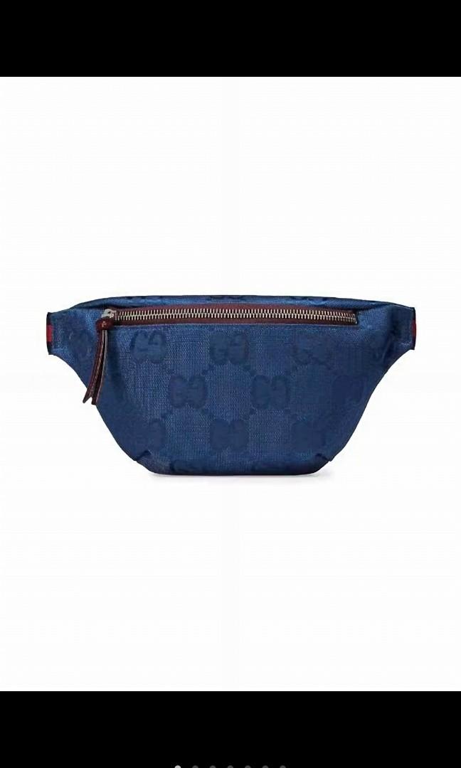 gucci blue belt bag