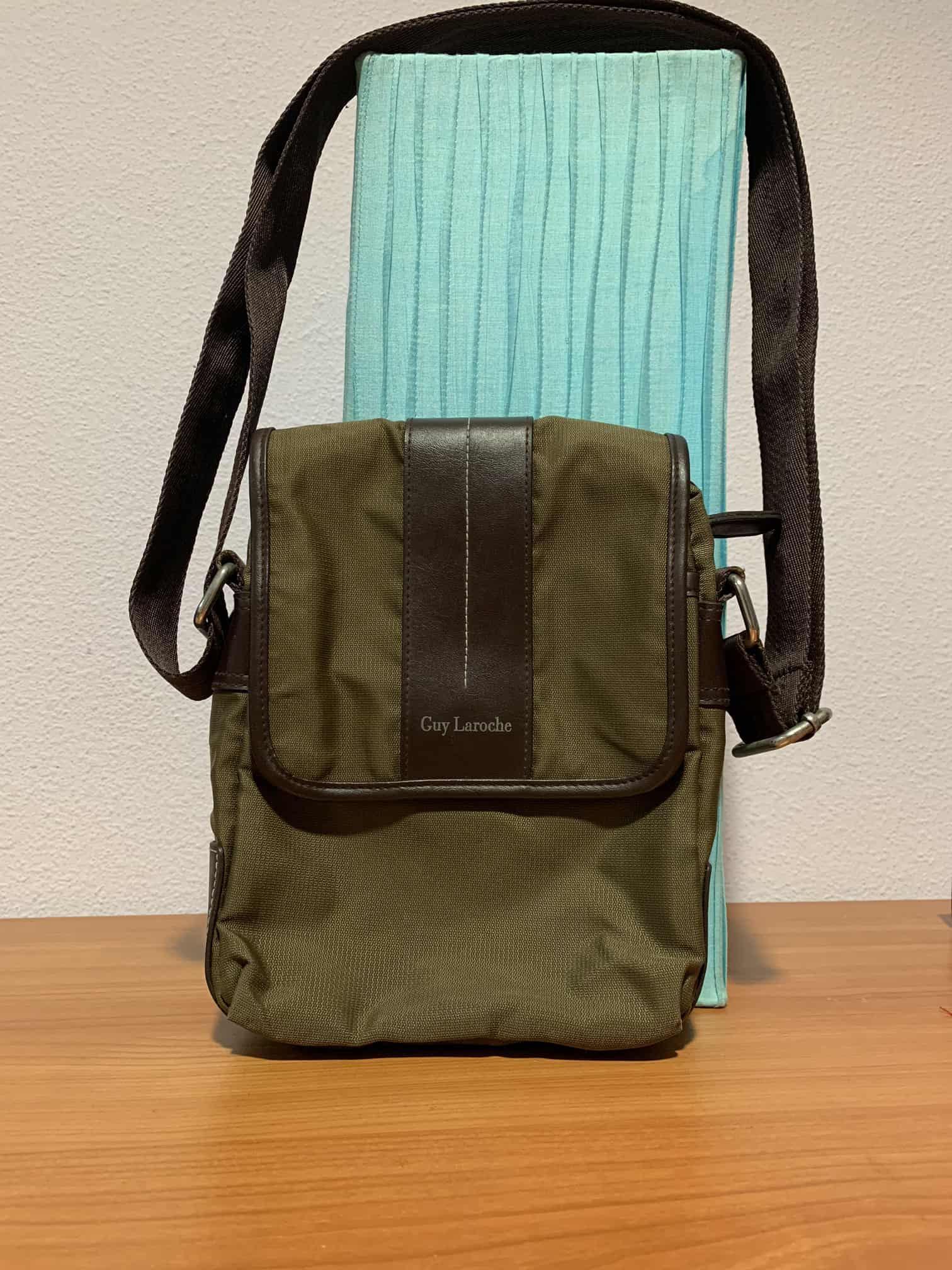 Guy laroche store sling bag