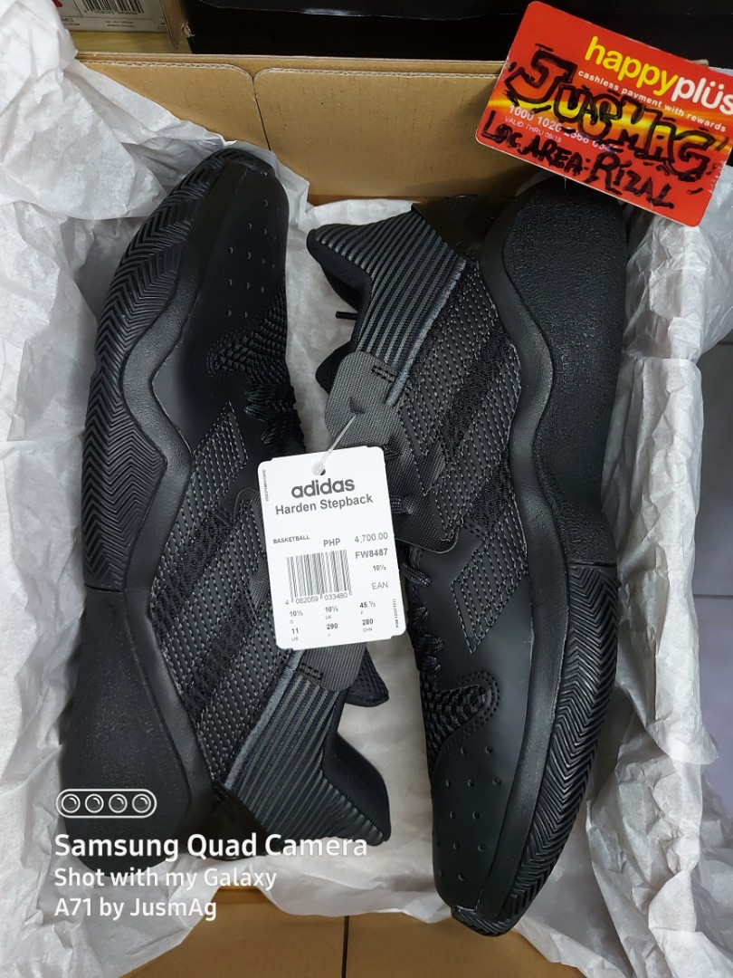 Harden stepback  triple black , Men's Fashion, Footwear, Sneakers on  Carousell