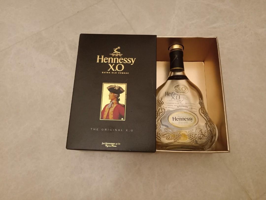 Hennessy XO empty bottle, Food & Drinks, Alcoholic Beverages on Carousell