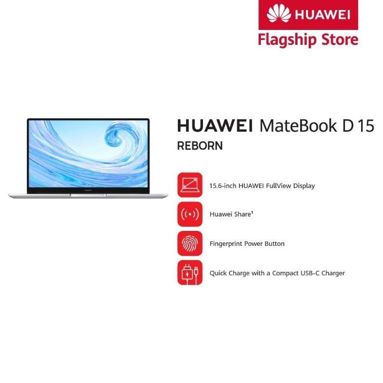 huawei matebook d15 15 6 fhd ips