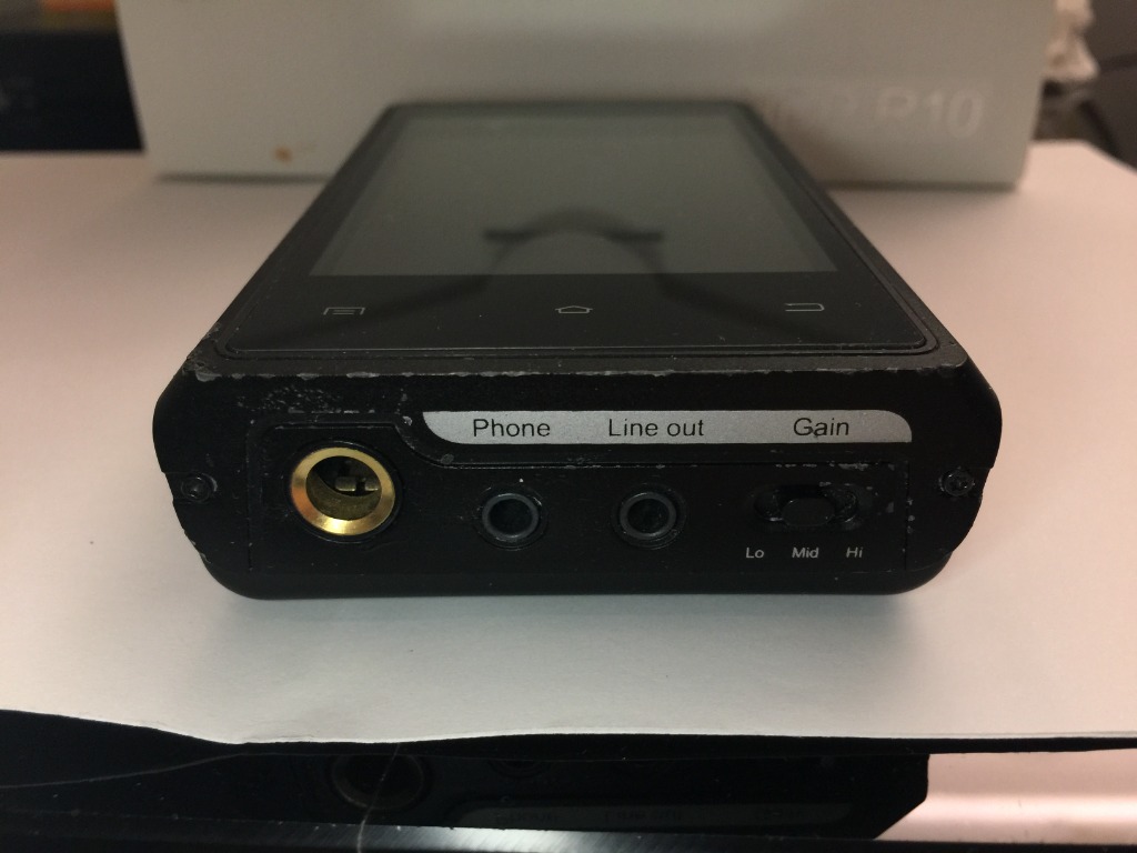 二手iBasso Hdp r10 (日版DX100) 連未用電池, 音響器材, 可攜式音響 