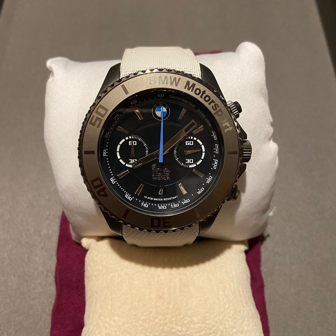 Ice Watch BMW Motorsport Steel Chrono White Big big Luxury Watches on Carousell