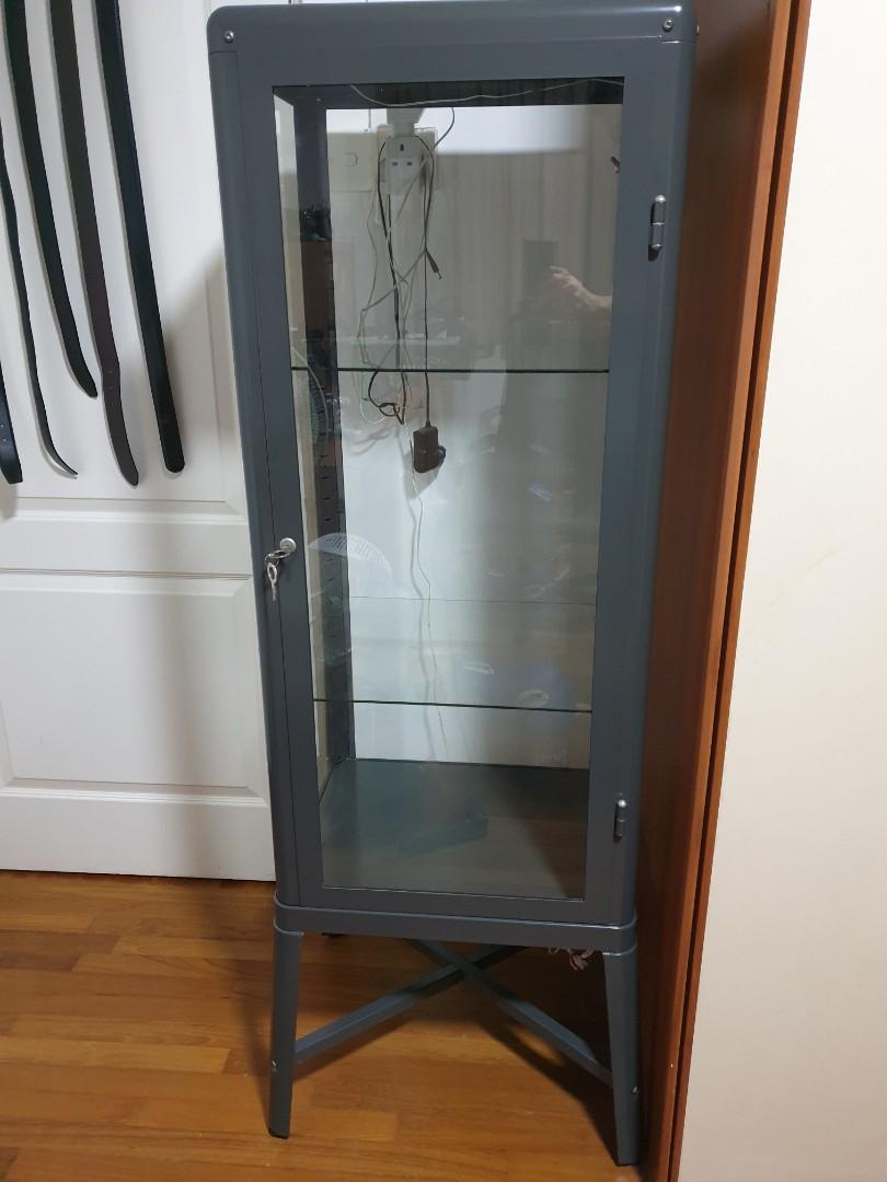 Ikea Glass Door Cabinet Furniture Others On Carousell