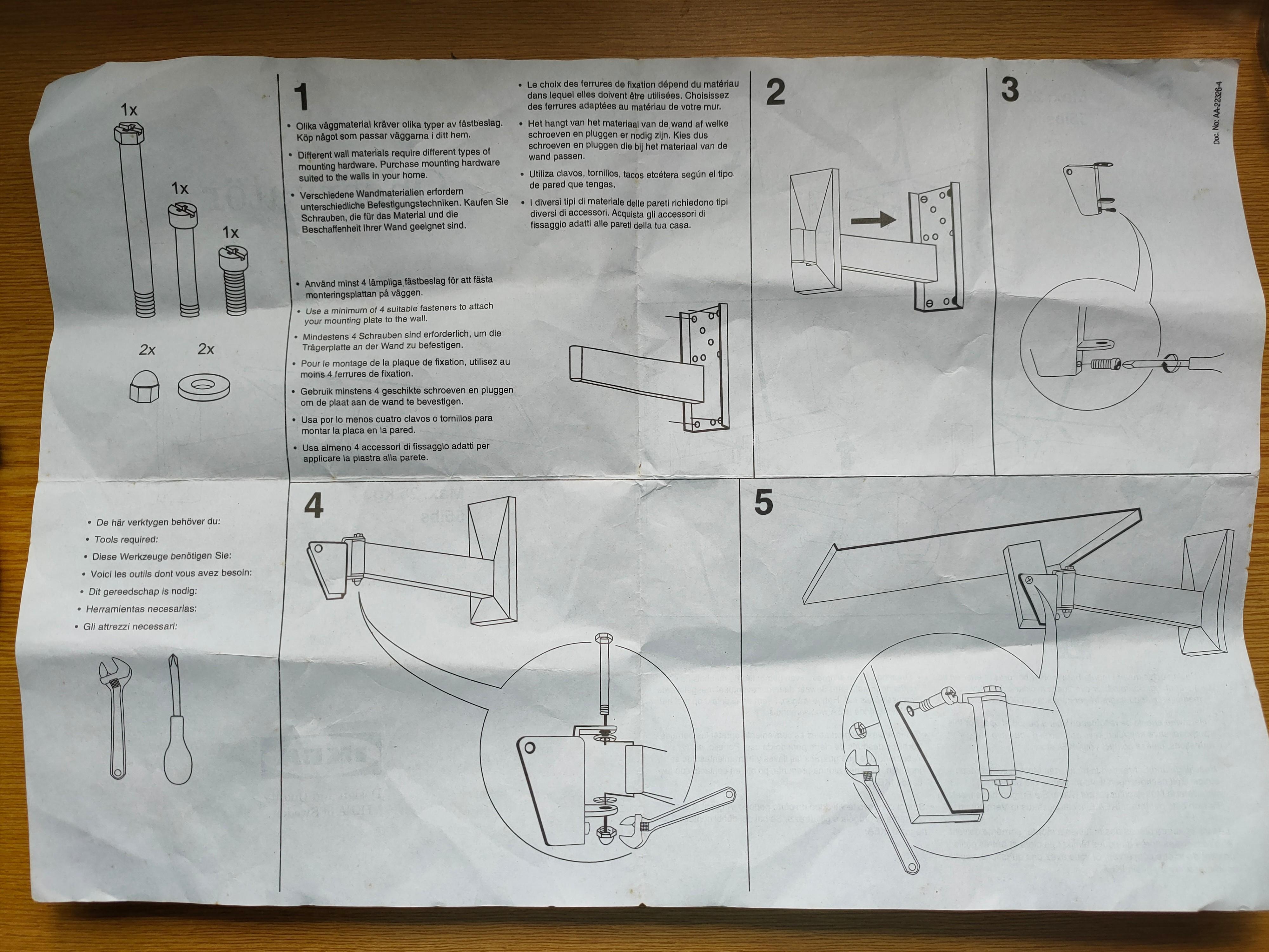 IKEA Wall Mount/Bracket, Furniture & Home Living, Furniture, Shelves