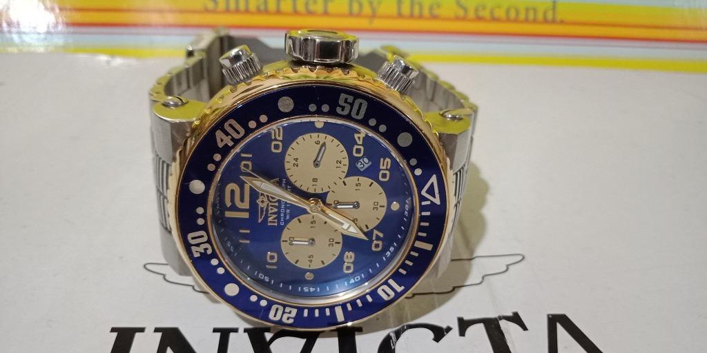 Invicta Men s 29760 Combat Zeal Pro Diver Chronograph Blue Dial