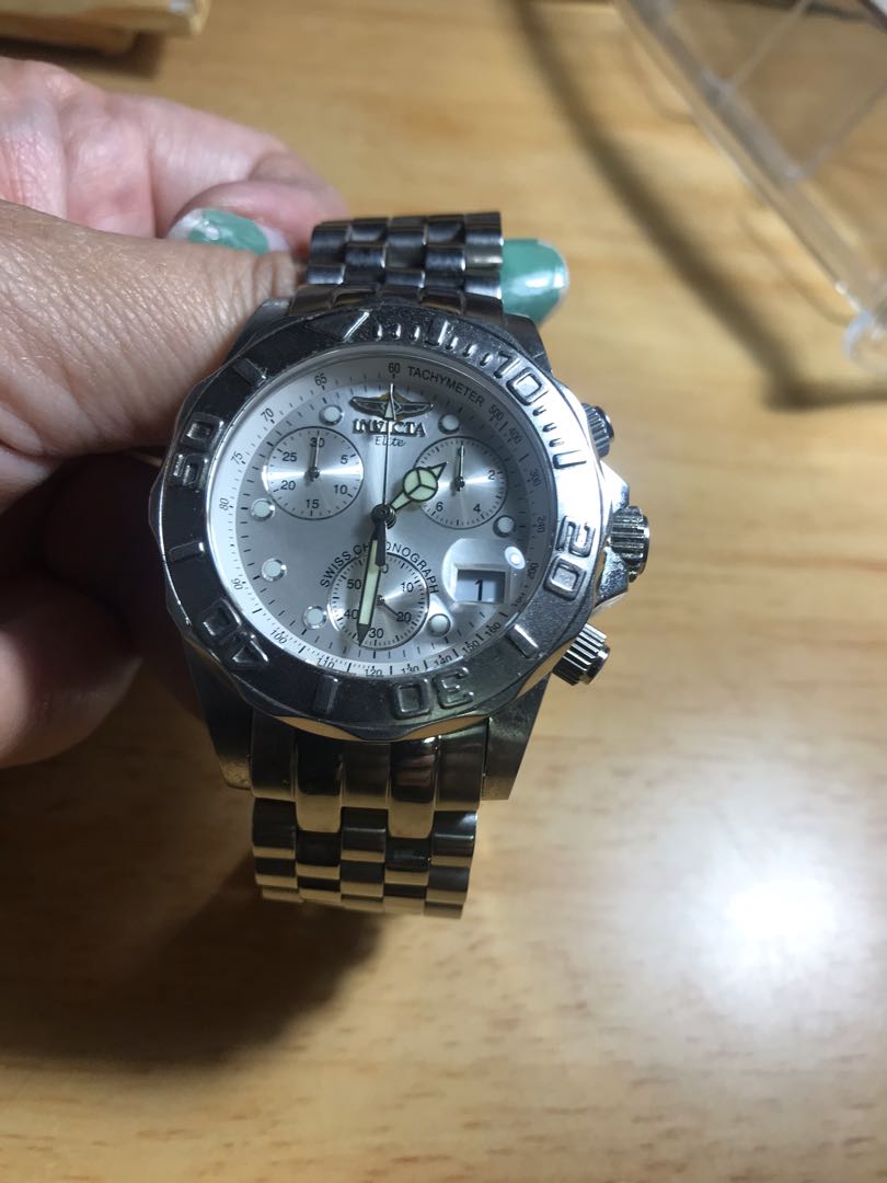 Invicta elite chronograph outlet