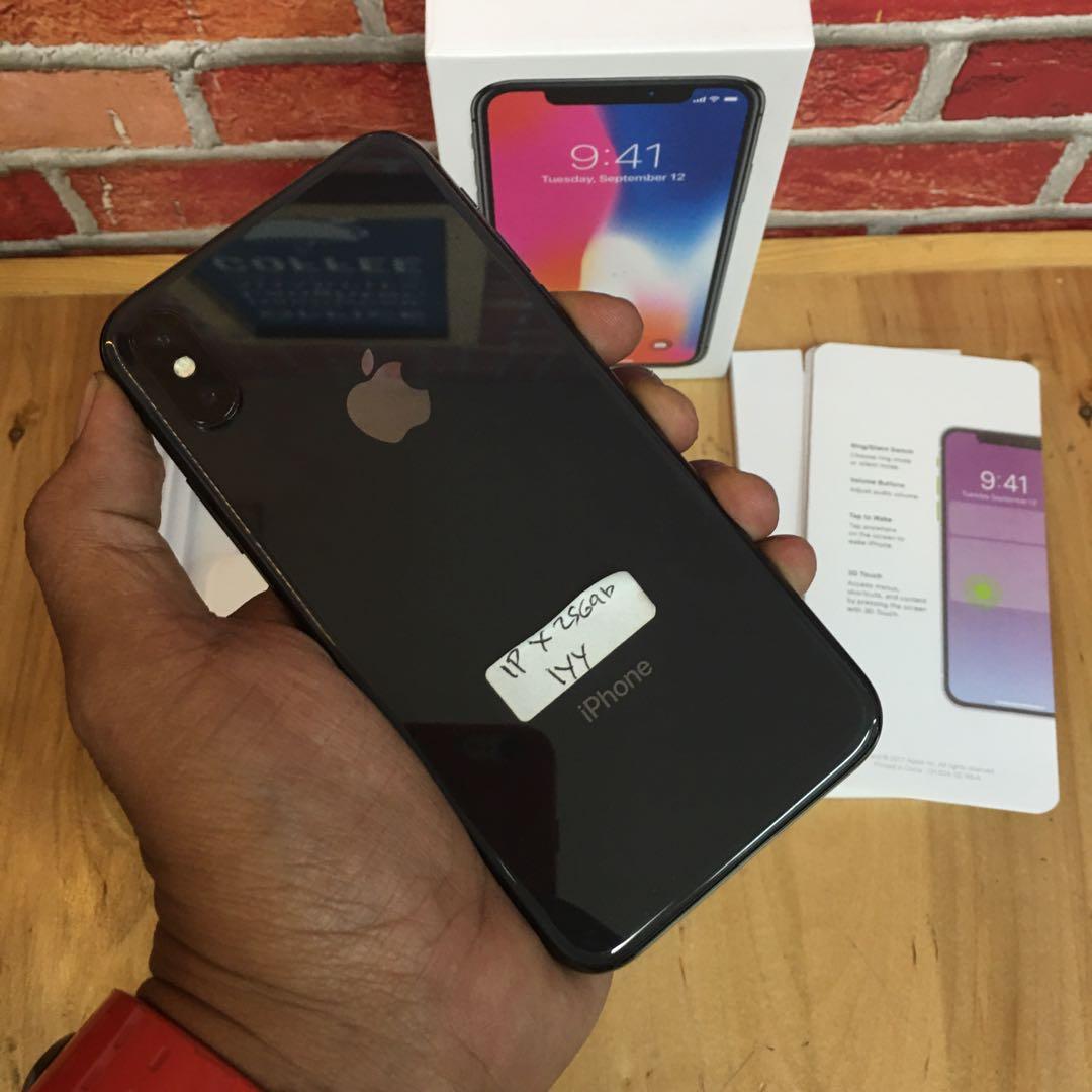 Iphone X 256gb Grey Mulus Inter Telepon Seluler Tablet Iphone Iphone X Series Di Carousell