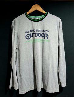Kaos lengan panjang brand OUTDOOR original #lemarirapi