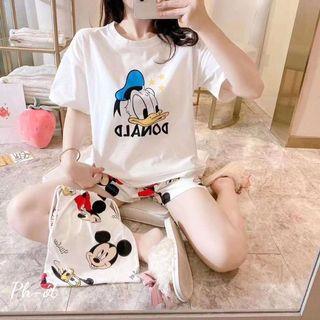 korean Cute Pajama Sleep Wear Night Wear Terno Shorts for Women(COD)