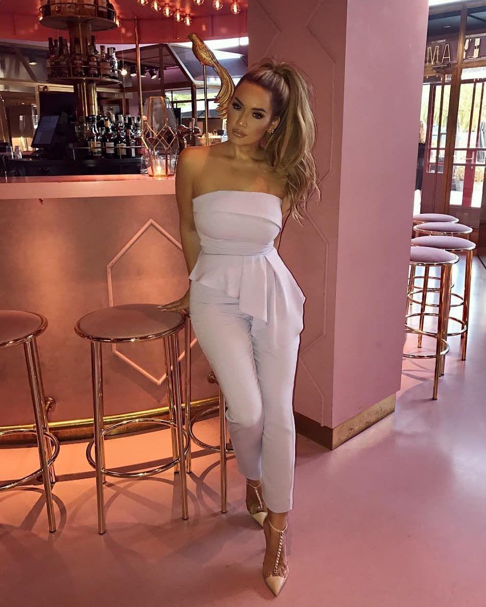 lavish alice lilac jumpsuit