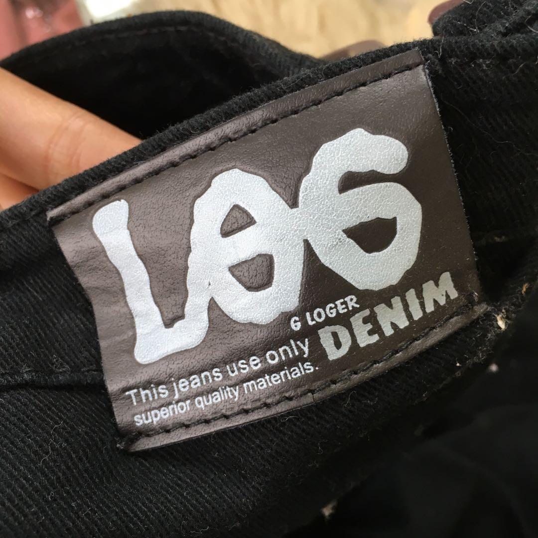 lee black jeans ladies