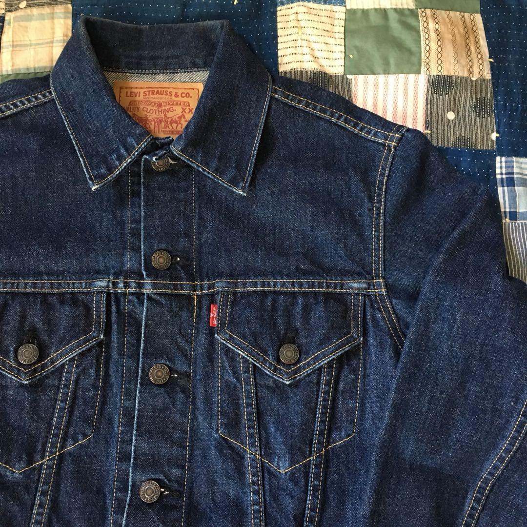 LEVIS TYPE 3 557 VINTAGE DENIM JACKET LVC BIG E 牛仔褸, 男裝, 外套