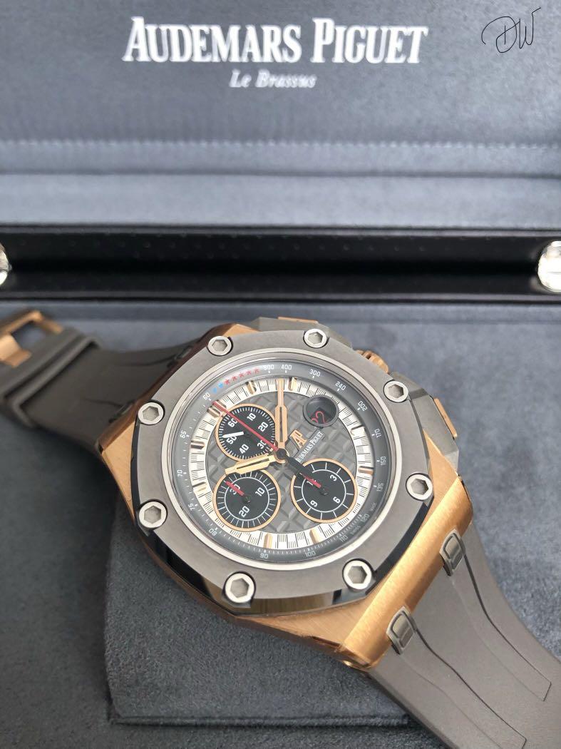 LNIB Audemars Piguet Royal Oak Offshore Michael Schumacher Rose