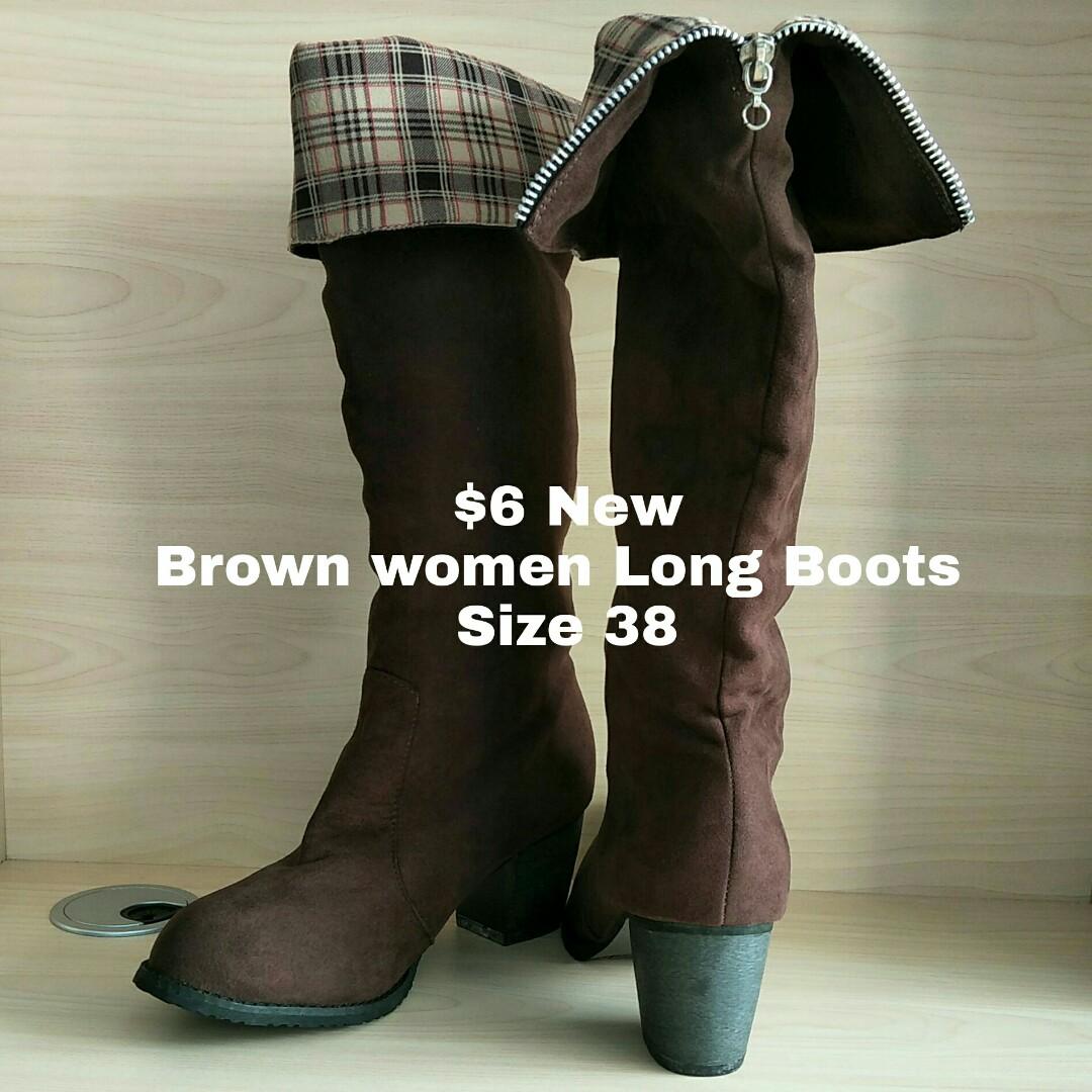 Long Boots High Heels Shoes Insole 