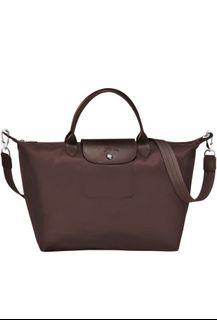 Longchamp Le Pliage- Dark Brown